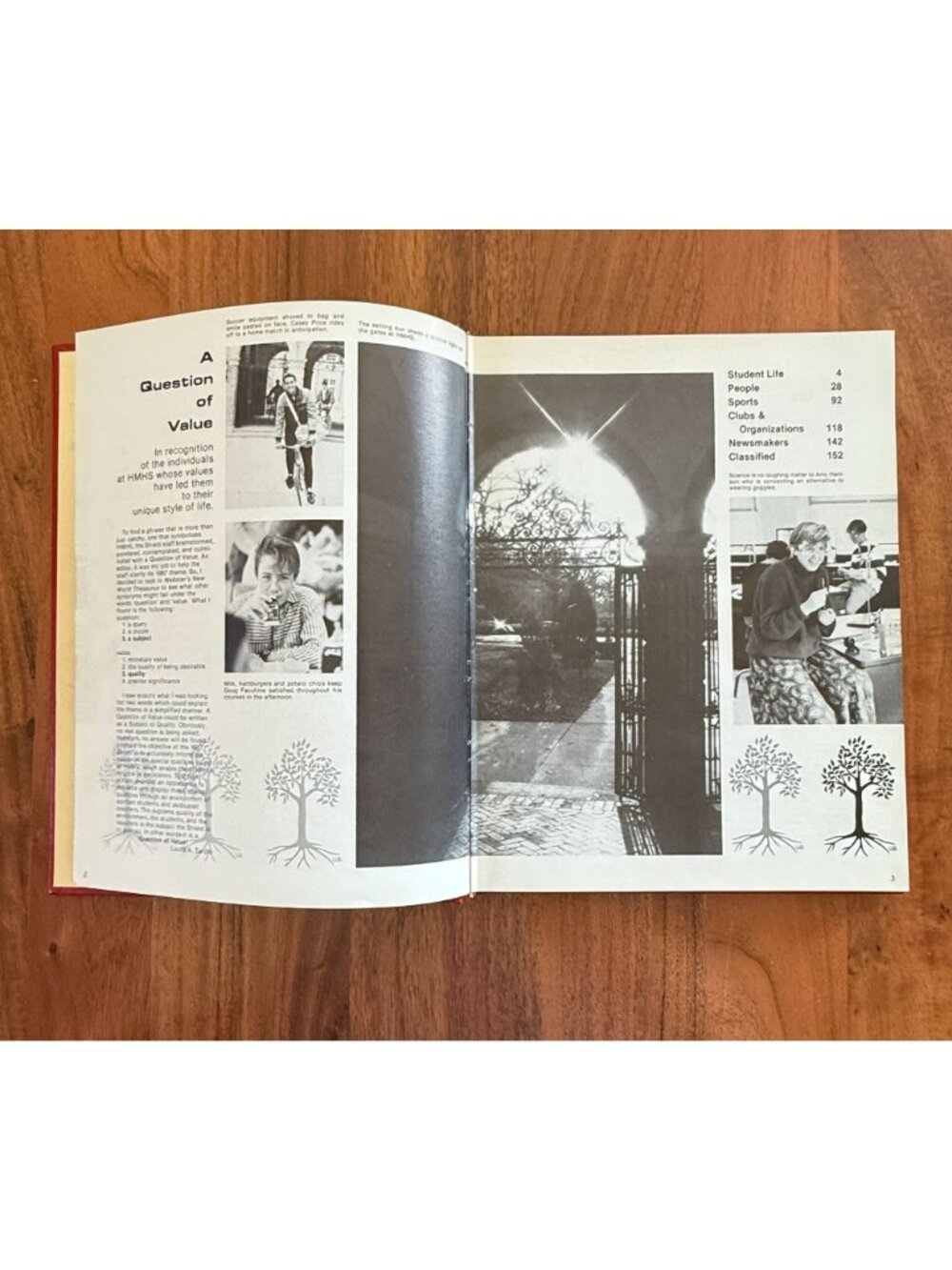 1987 Haddonfield Memorial High School NJ Yearbook Shield Signed Annual - Picture 4 of 9